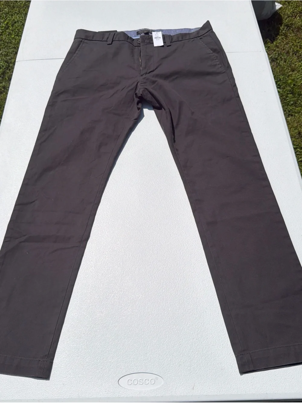 Banana Republic Men's Casual Pants, Fulton Skinny Chino, Slim-Fit Tapered Leg NW